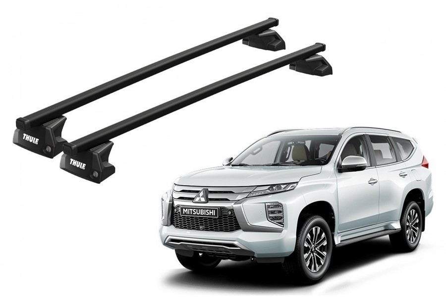 Barras THULE EVO SquareBar para autos MITSUBISHI Montero Sport desde 2016