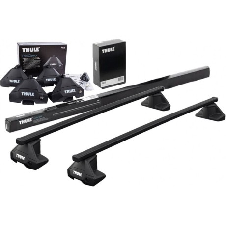 Barras THULE EVO SquareBar para autos AUDI A3 2003 a 2012