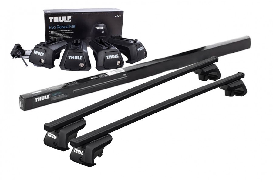 Barras THULE EVO SquareBar para autos CITROEN XM 1990 a 2000