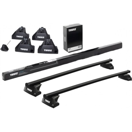 Barras THULE EVO SquareBar para Van PEUGEOT Partner 2008 a 2018