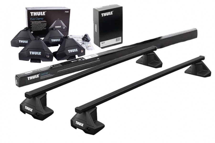 Barras THULE EVO SquareBar para camioneta FORD F-150 desde 2015 a 2020