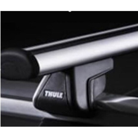 Barras THULE EVO AeroBar para autos VOLKSWAGEN Golf Variant/SportCombi VII 2013 a 2020 negro