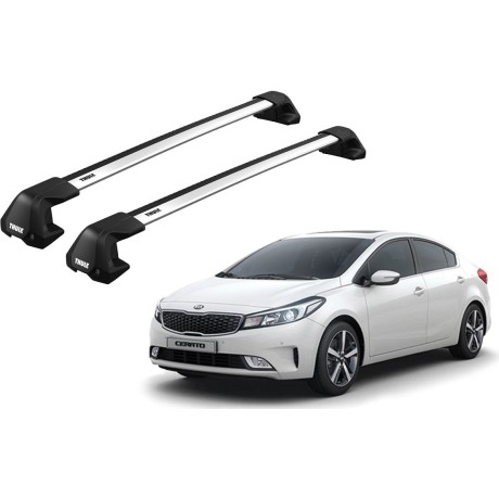 Barras THULE EDGE Flush para autos KIA Cerato 2013 a 2018
