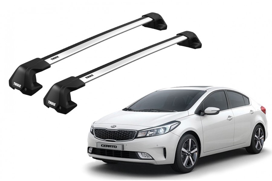 Barras THULE EDGE Flush para autos KIA Cerato 2013 a 2018