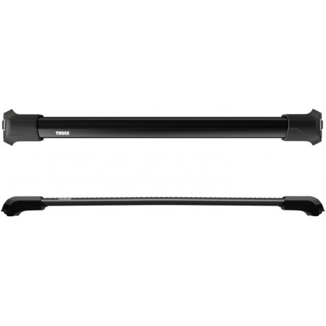 Barras THULE EDGE Flush para autos KIA Sorento 2002 a 2009 negro