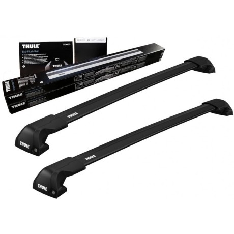 Barras THULE EDGE Flush para autos KIA Cerato desde 2019 - 2024 negro