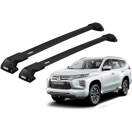Barras THULE EDGE Flush para autos MITSUBISHI Montero Sport desde 2016 negro
