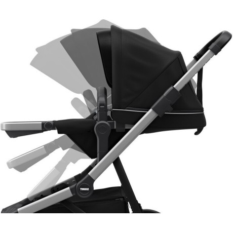 Pack Coche THULE Sleek + Bassinet | Black