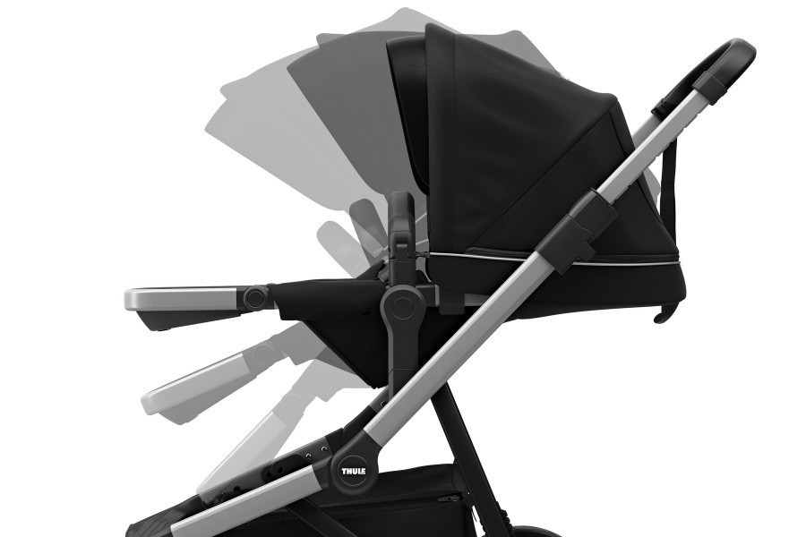 Pack Coche THULE Sleek + Bassinet | Black