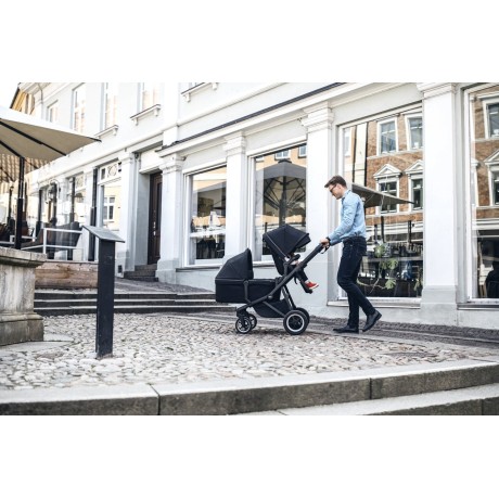 Pack Coche THULE Sleek + Bassinet | Black