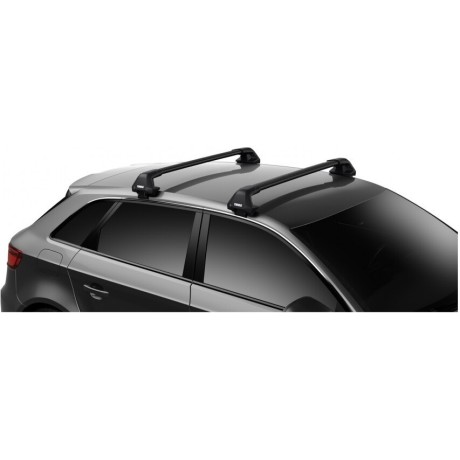 Barras THULE EDGE Flush para autos RENAULT Megane desde 2016 negro