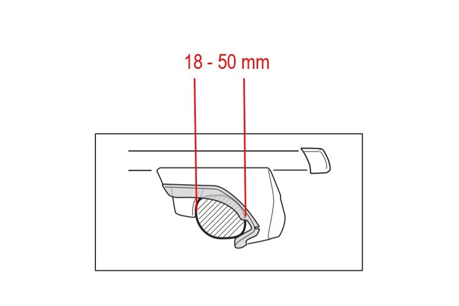 Barra de Autos Thule WingBar Evo 108