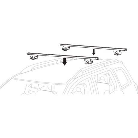 Barra de Autos Thule WingBar Evo 108