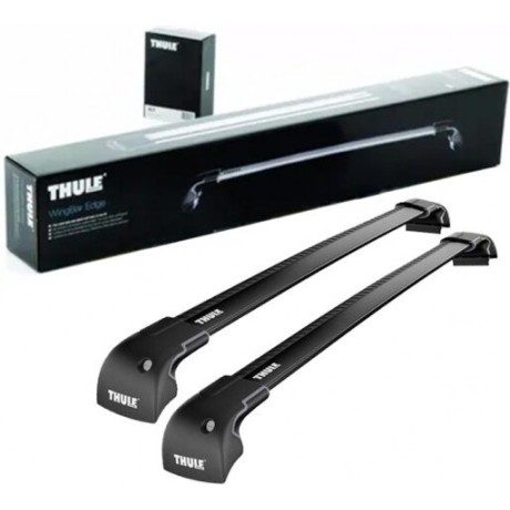 Barras THULE EDGE para autos PORSCHE Panamera 2009 a 2016 negro