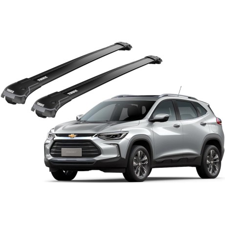 Barras THULE EDGE para autos CHEVROLET Tracker desde 2013 negro