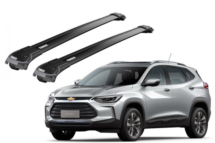 Barras THULE EDGE para autos CHEVROLET Tracker desde 2013 negro