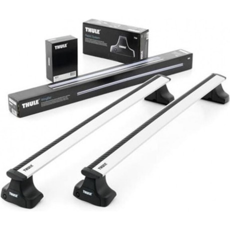 Barras THULE WingBar para autos VOLKSWAGEN Polo 2009 a 2017