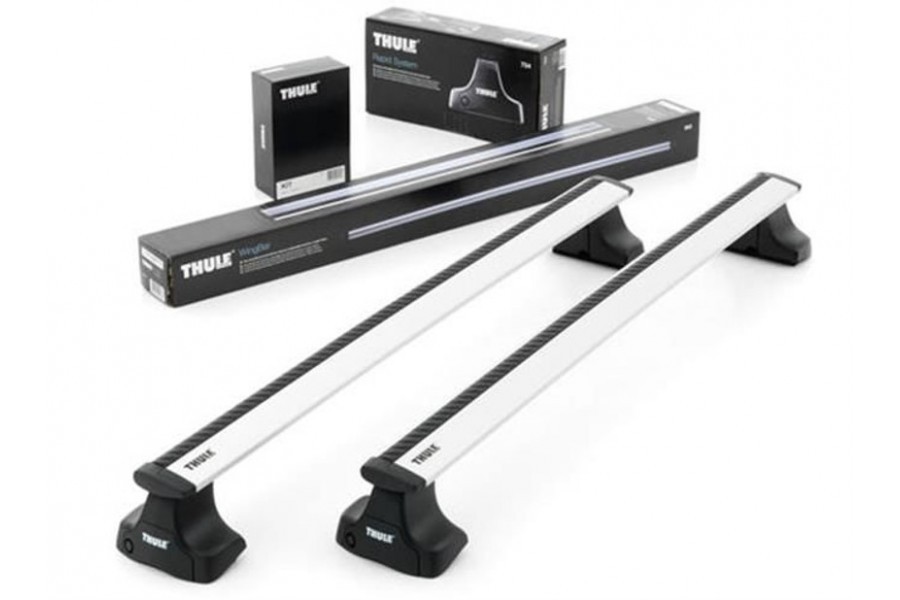Barras THULE WingBar para autos VOLKSWAGEN Polo 2009 a 2017