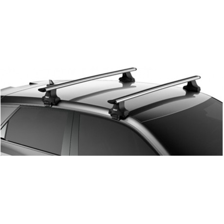 Barras THULE WingBar para autos VOLKSWAGEN Polo 2009 a 2017