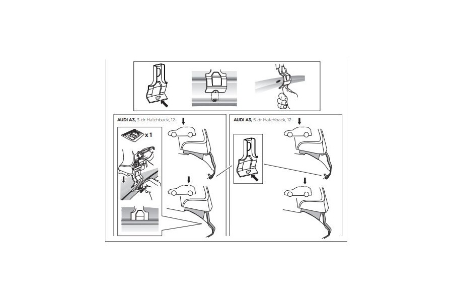 Kit de Anclaje Thule 141708