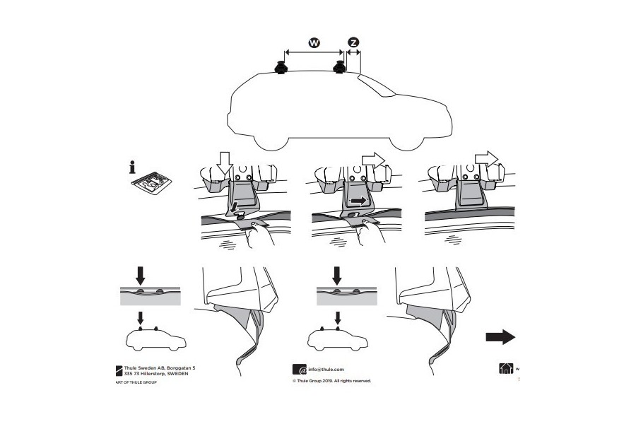 Kit De Anclaje Thule 145164