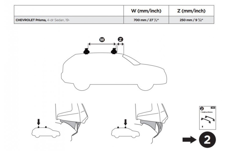 Kit De Anclaje Thule 145225