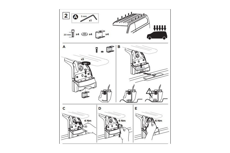 Kit De Anclaje Thule 183031