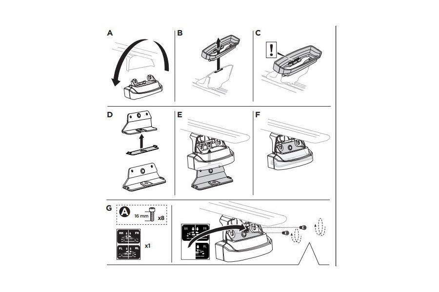 Kit De Anclaje Thule 183072