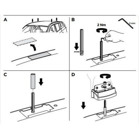 Kit De Anclaje Thule 183080