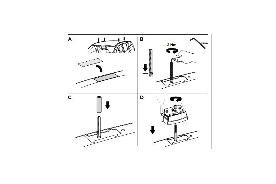Kit De Anclaje Thule 183080