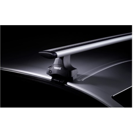 Barras THULE WingBar para autos SKODA Fabia desde 2015 negro