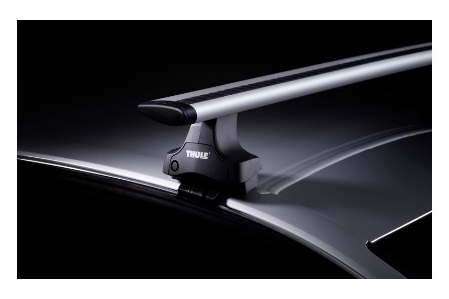 Barras THULE WingBar para autos SKODA Fabia desde 2015 negro