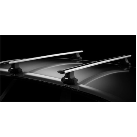 Barras THULE WingBar para autos NISSAN Versa desde 2012 - 2020 negro