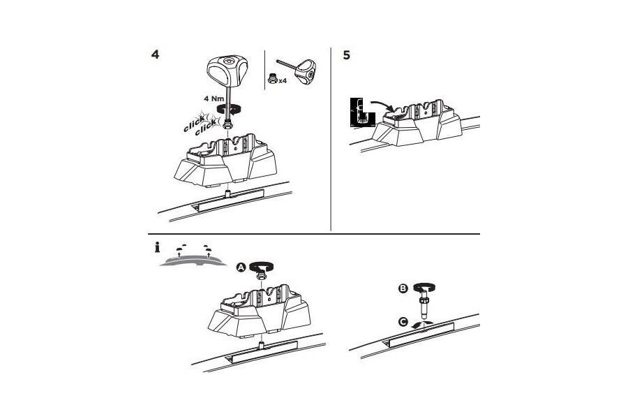 Kit De Anclaje Thule 187012