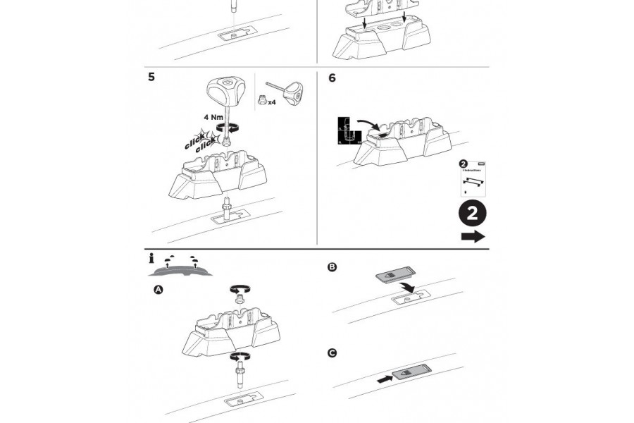 Kit De Anclaje Thule 187016