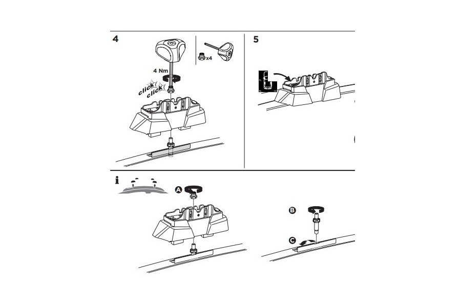 Kit De Anclaje Thule 187033
