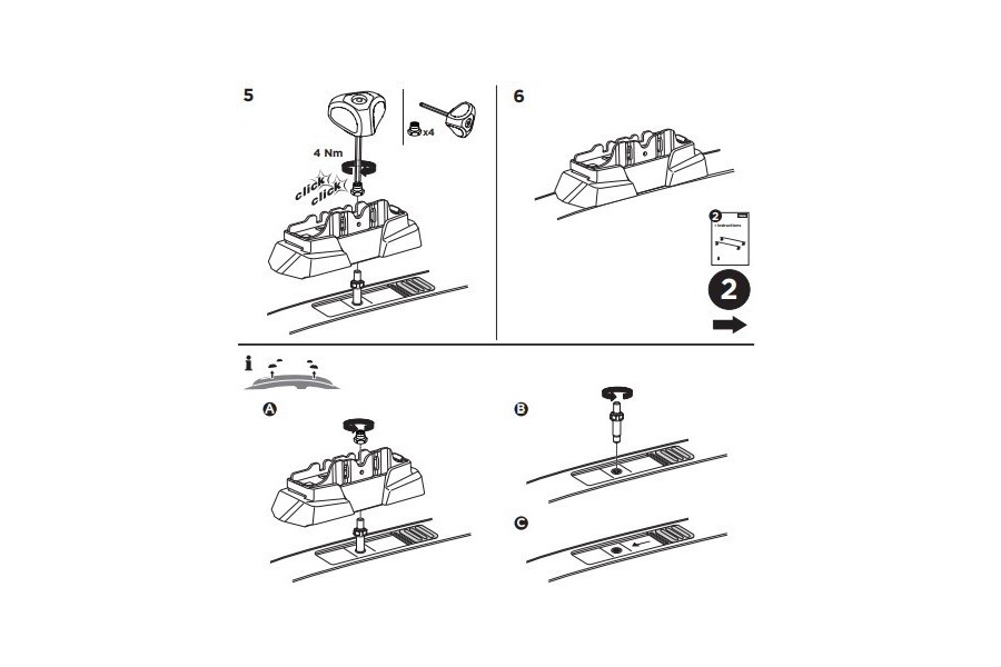 Kit De Anclaje Thule 187086