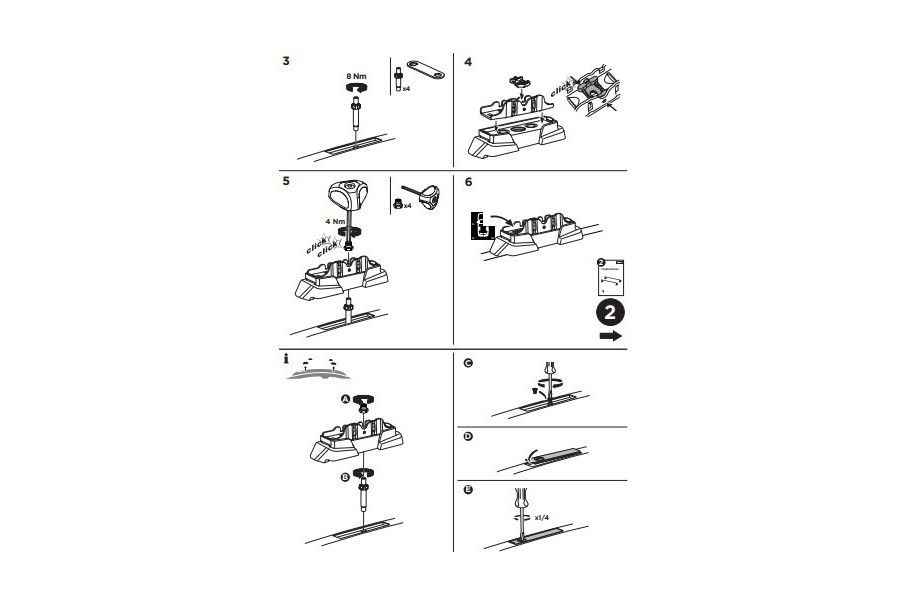 Kit De Anclaje Thule 187087