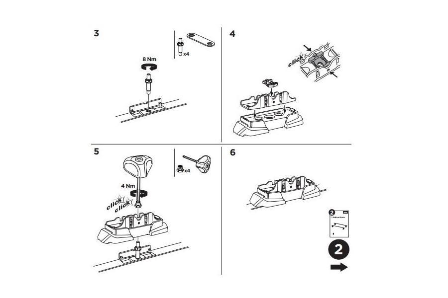 Kit De Anclaje Thule 187088