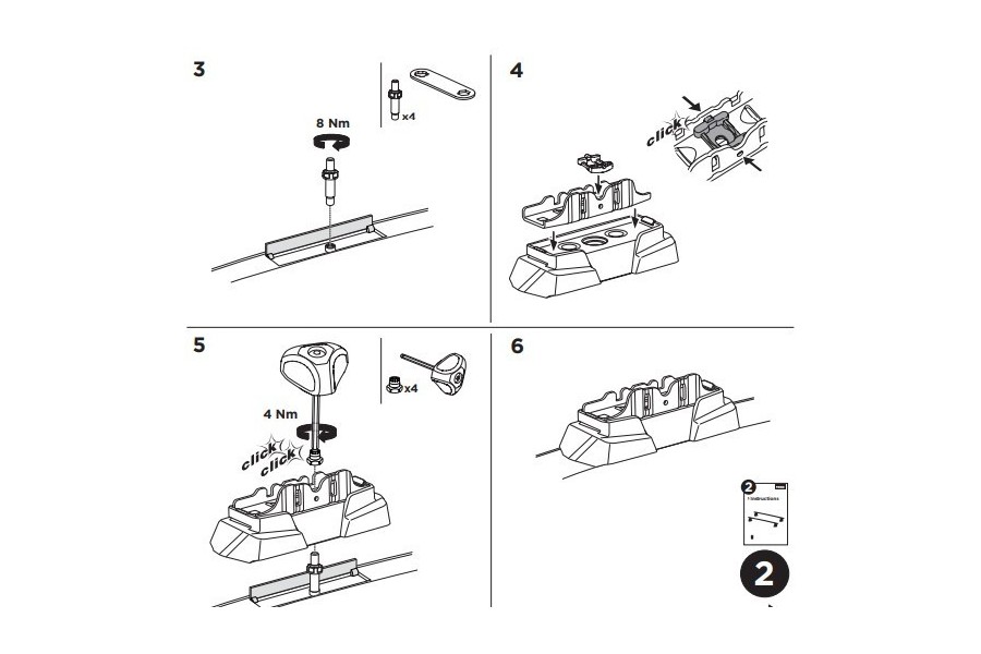 Kit De Anclaje Thule 187091