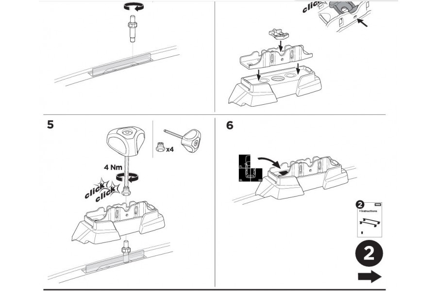 Kit De Anclaje Thule 187094