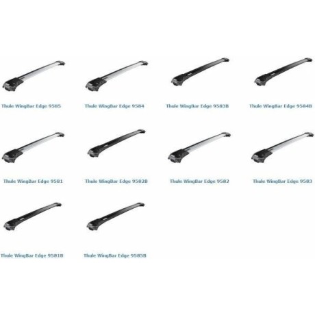 Correa Thule Wingbar Edge 7204 / 958 (4 unidades)