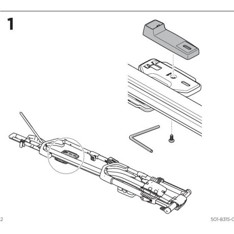 Adaptador Thule UpRide 8898