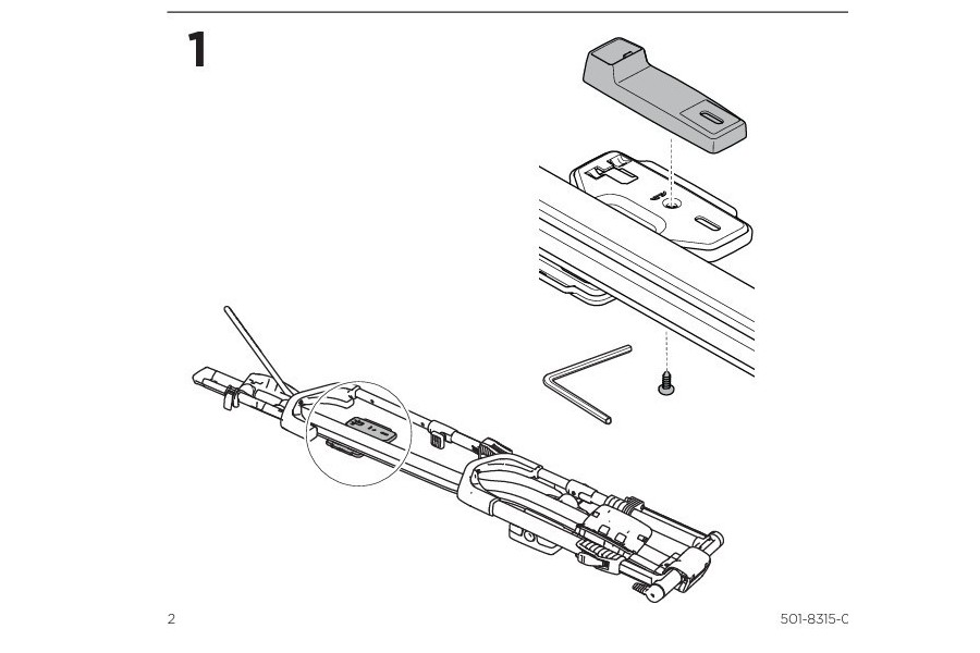 Adaptador Thule UpRide 8898