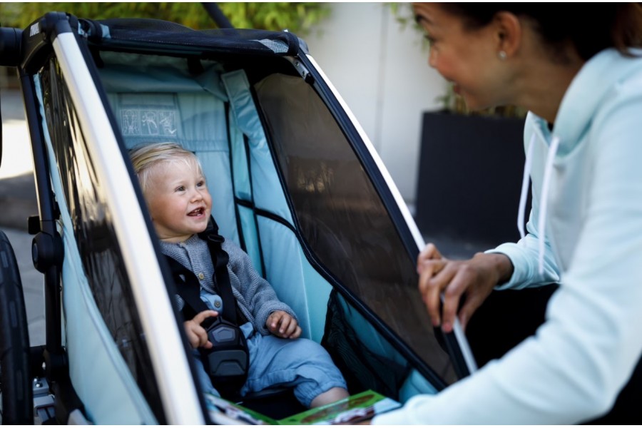 Carrito Thule Chariot Cross 1 | Azul Alaska