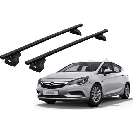 Barras THULE SquareBar para autos OPEL Astra desde 2012